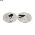 1 Pair of Belly Dance Texture Pattern Finger Cymbals ZillsMusical Instrument Parts & Accessories 2pcs - brunoshirt